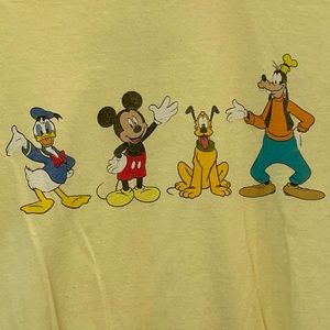 Disney / Yellow Mickey Mouse & Friends Tee